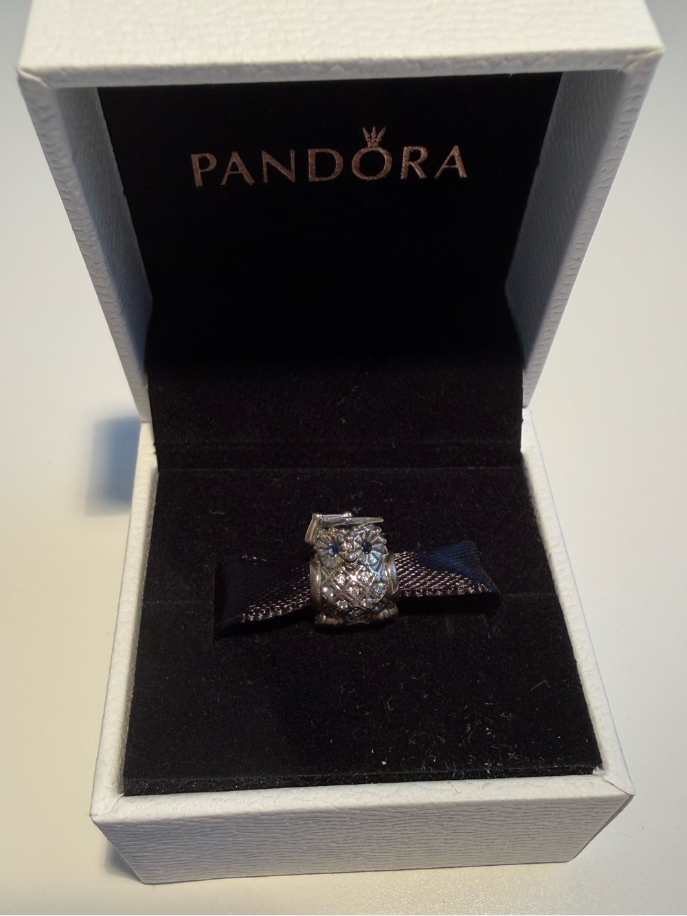 Pandora Graduation Owl Charm